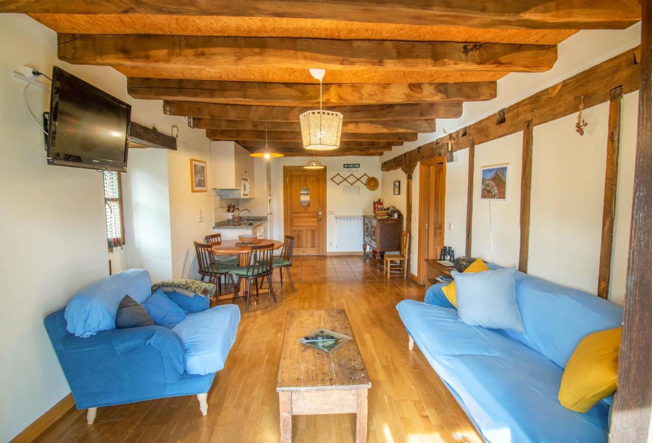 Casa Monaut, Acogedores Apartamentos A Los Pies De La Selva De Irati Saragueta 외부 사진